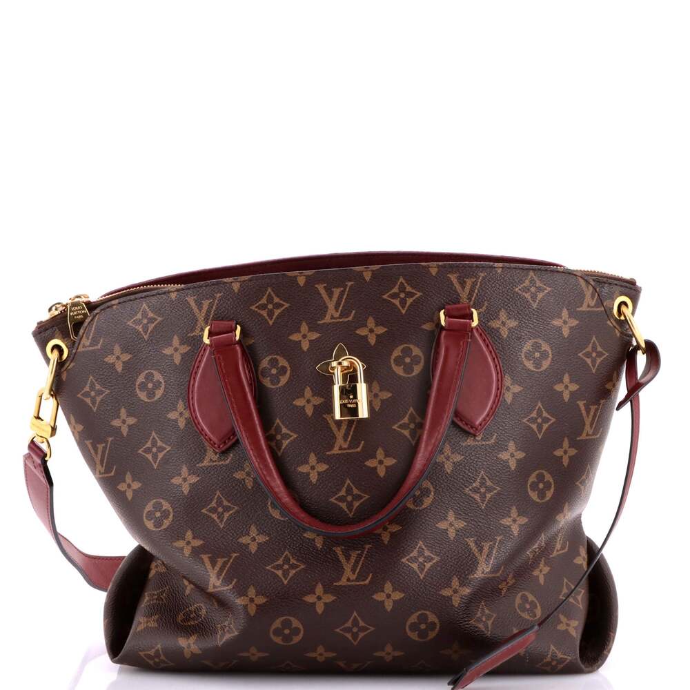 Louis Vuitton Flower Zipped Tote Canvas #247343L17B